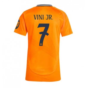 Billiga Real Madrid Vinicius Junior #7 Bortatröja Dam 2024-25 Kortärmad